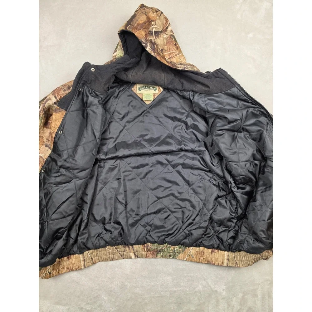 Field & Stream Realtree Camo Jacket Mens M HydroProof Ultra Hooded Insulated